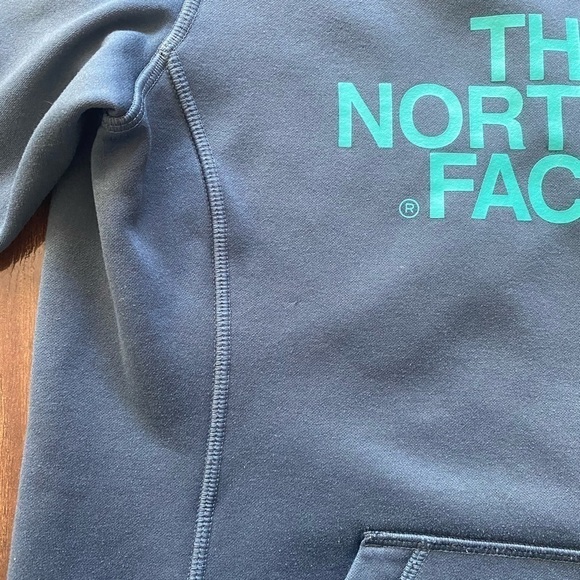 The North Face Navy and Teal Hoodie XS - Picture 5 of 15